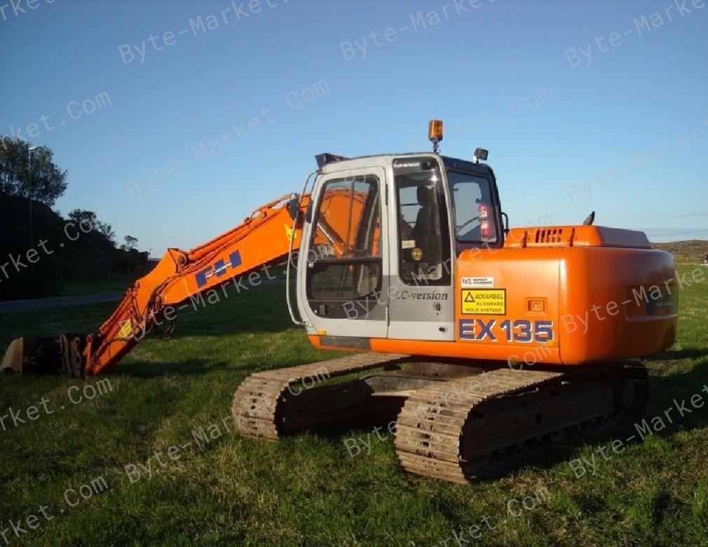 Fiat Kobelco EX135 Excavator Technical Manual in PDF image