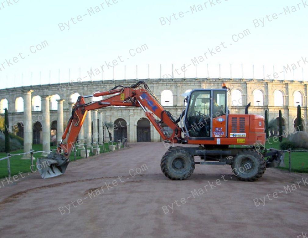 Fiat Kobelco Excavator EX125W Workshop Manual in PDF image