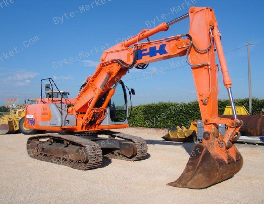 Fiat Kobelco Hydraulic Excavator E195W Service Manual in PDF image