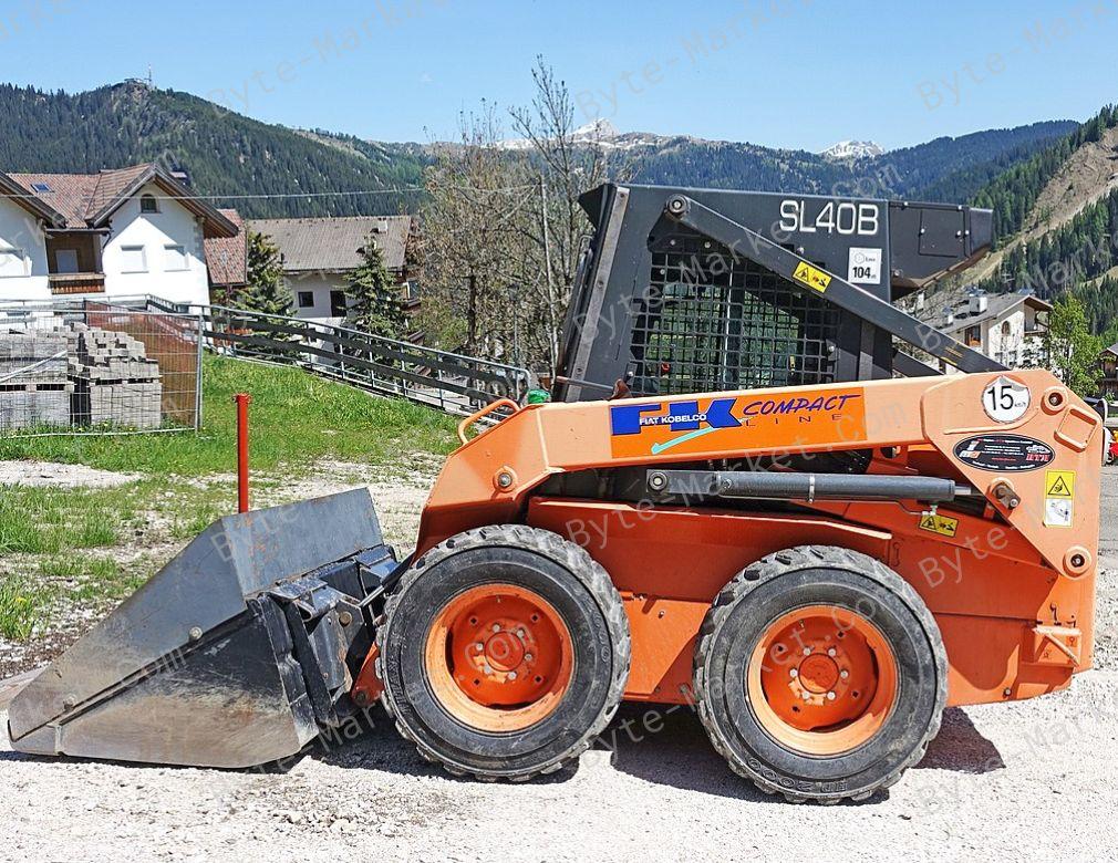 Fiat Kobelco SL45B/SL55BH Compact Loader With Accessories Workshop Manuals in PDF image