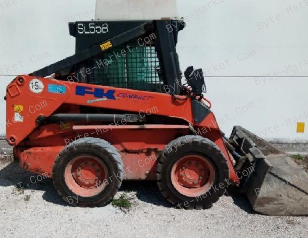Fiat Kobelco SL65B Compact Loader With Accessories Workshop Manuals in PDF image