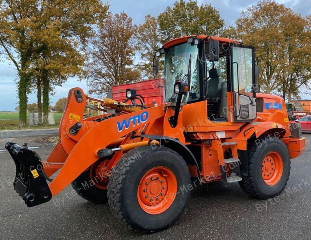 Fiat Kobelco Wheel Loader W110 Evolution Service Manual in PDF image