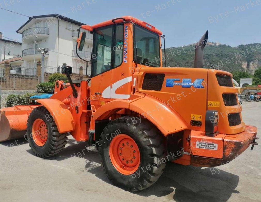 Fiat Kobelco Wheel Loader W130 Evolution Service Manual in PDF image