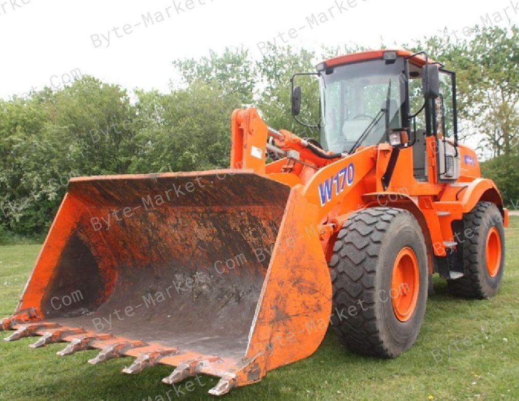 Fiat Kobelco Wheel Loader W170/170PL Evolution Service Manual in PDF image