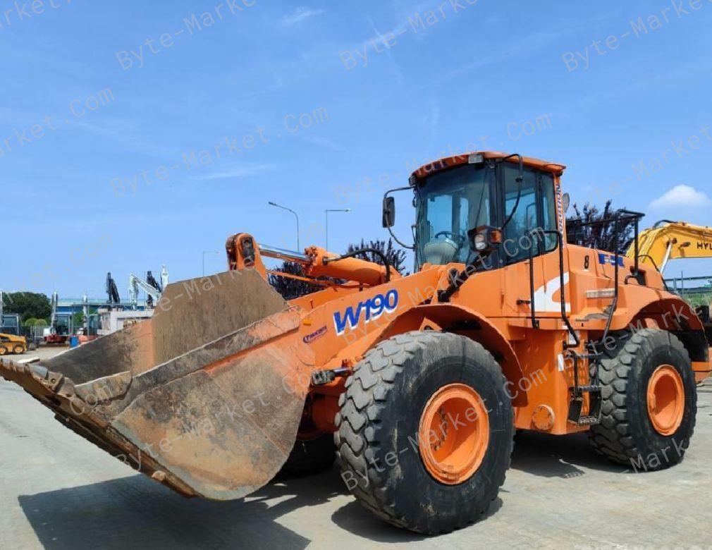 Fiat Kobelco Wheel Loader W170/170PL-W190 Service Manual in PDF image