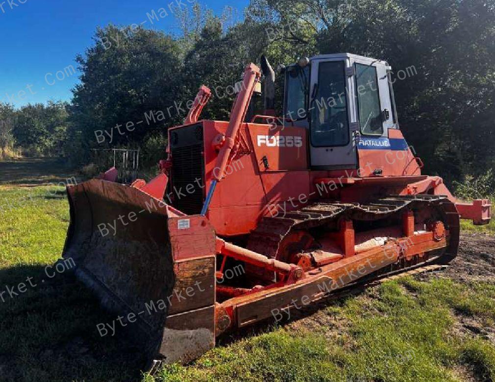 FiatAllis FD255 Crawler Dozer Operation/Maintenance Instruction/Service Manual in PDF image