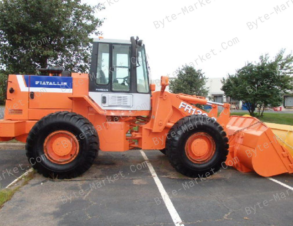 FiatAllis FR130.2 Wheel Loader Operation/Maintenance Instruction/Service Manual in PDF image