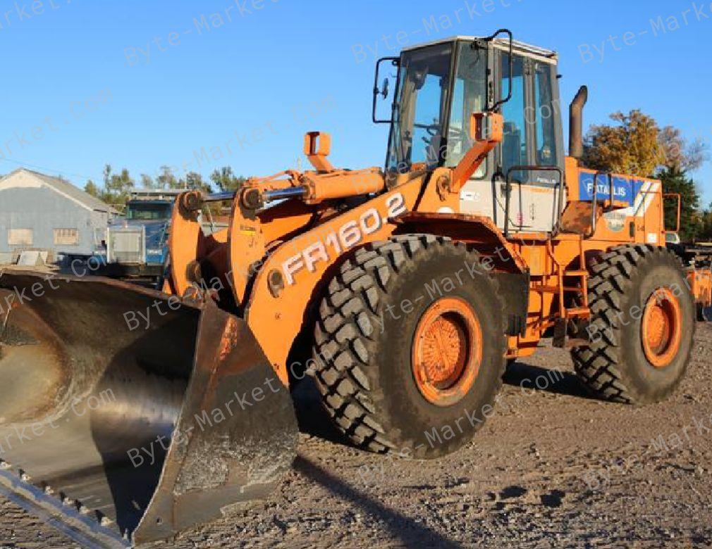 FiatAllis FR160.2 Wheel Loader Operation/Maintenance Instruction/Service Manual in PDF image