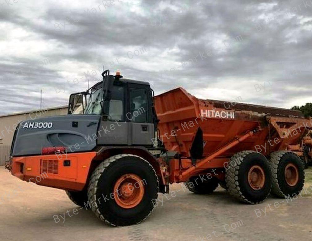 Hitachi AH250D/300D Articulated Dump Workshop Manual in PDF image