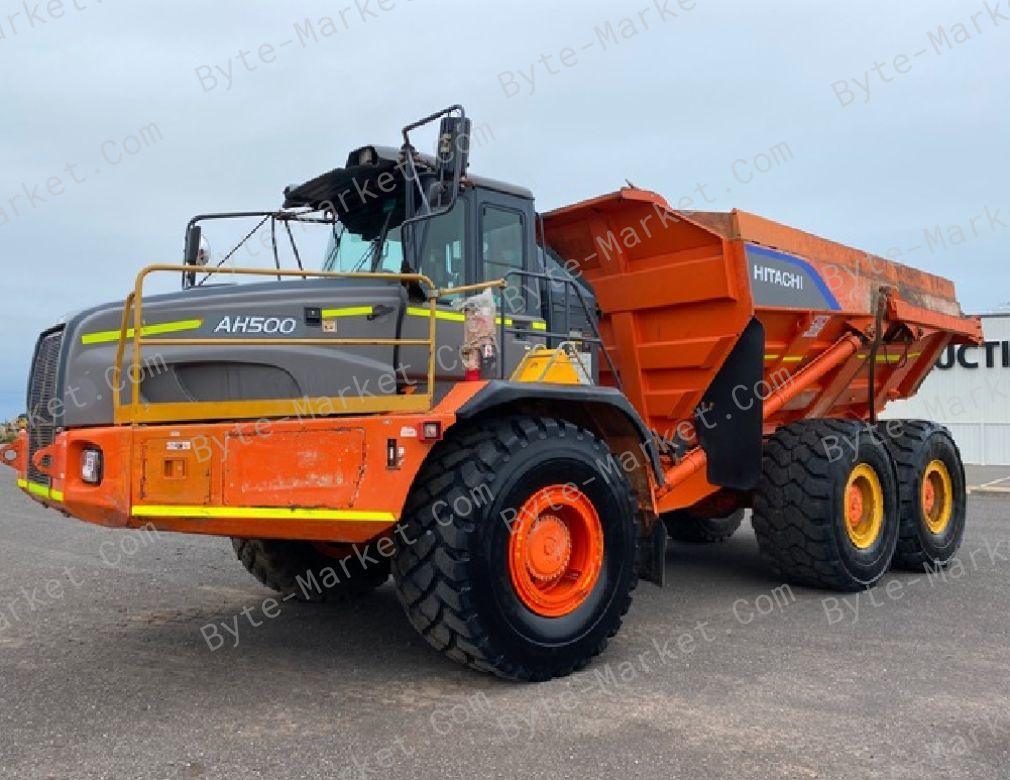Hitachi Articulated Dump Truck AH500-D Operation and Tests Technical Manual in PDF image