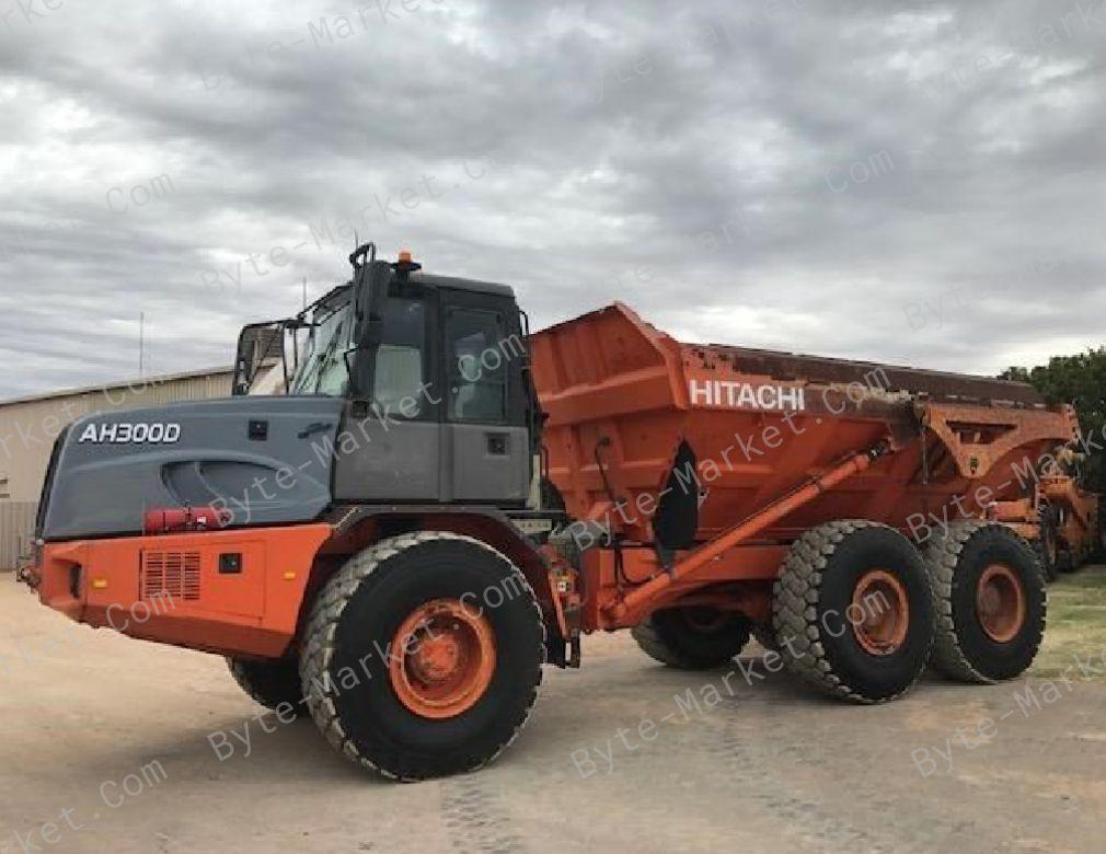 Hitachi Articulated Dump Trucks AH250D/300D Technical Manual in PDF image