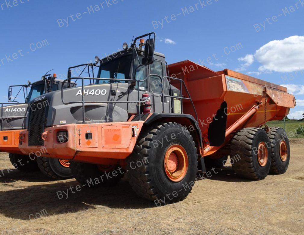 Hitachi Articulated Dump Trucks AH350-D/AH400-D Service Manual in PDF image