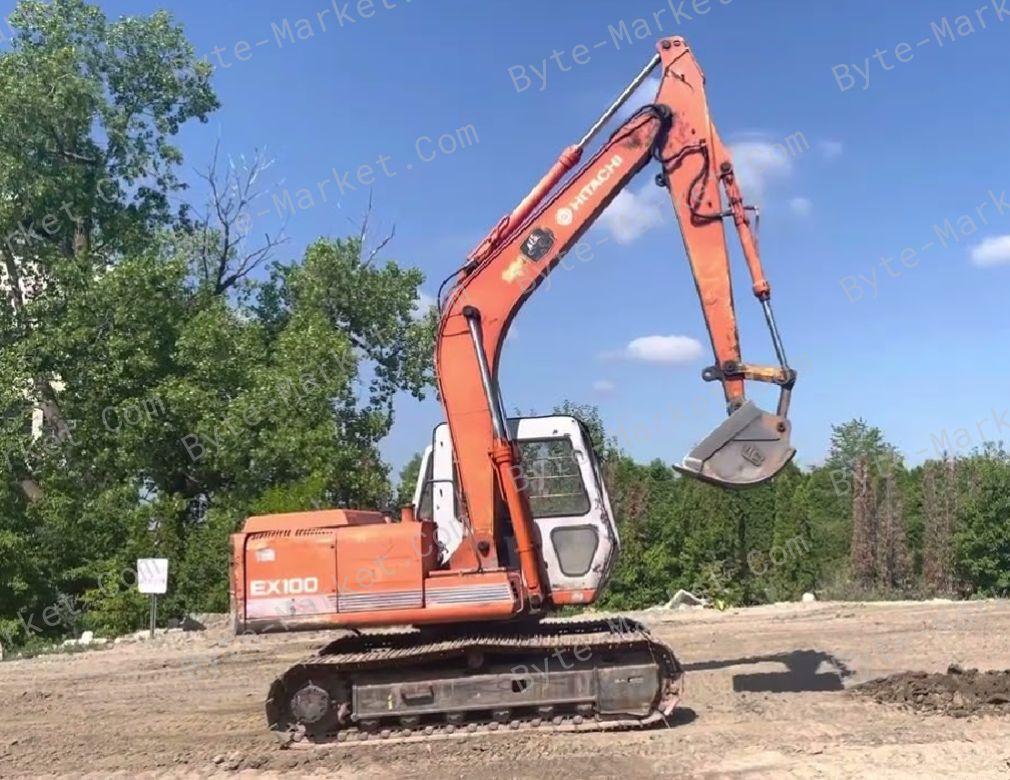 Hitachi EX100-5/EX100M-5/EX110M-5/EX100-5E Hydraulic Excavators Parts Catalog in PDF image