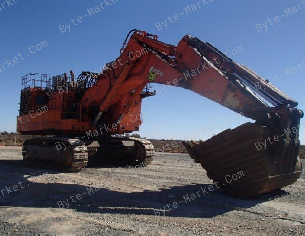 Hitachi EX1900-5 Excavator Parts Catalog in PDF image