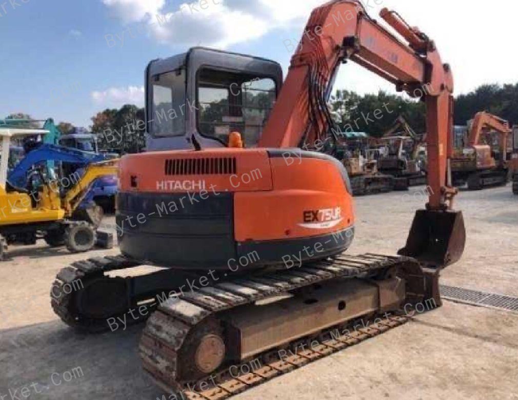 Hitachi EX60-5/EX75UR-3/EX75URLC-3 Technical /Workshop Manuals in PDF image