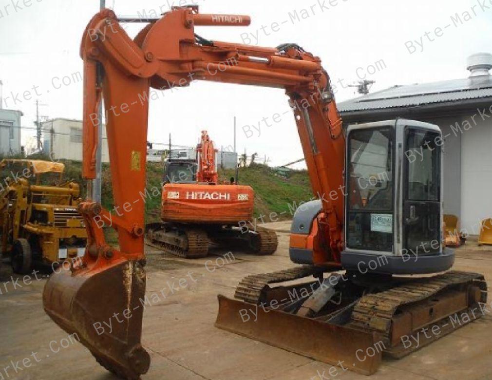 Hitachi EX75UR-5/75US-5 Excavator Set of Manuals in PDF image