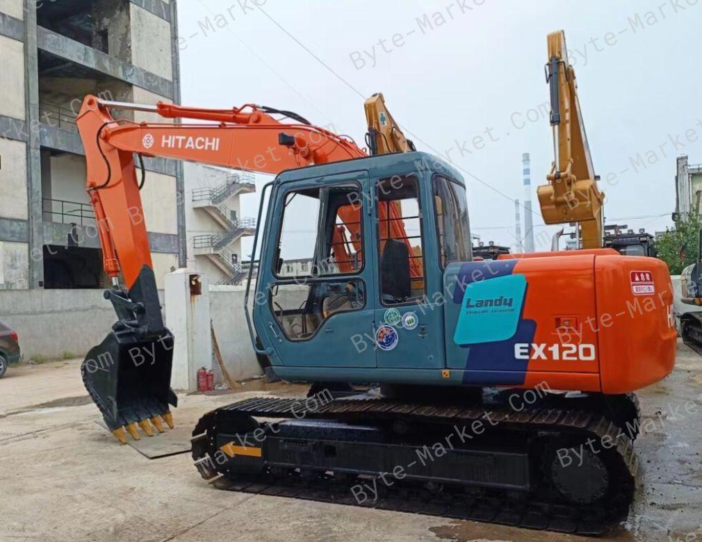 Hitachi Excavator EX120-2 Equipment Components Parts Catalog in PDF image