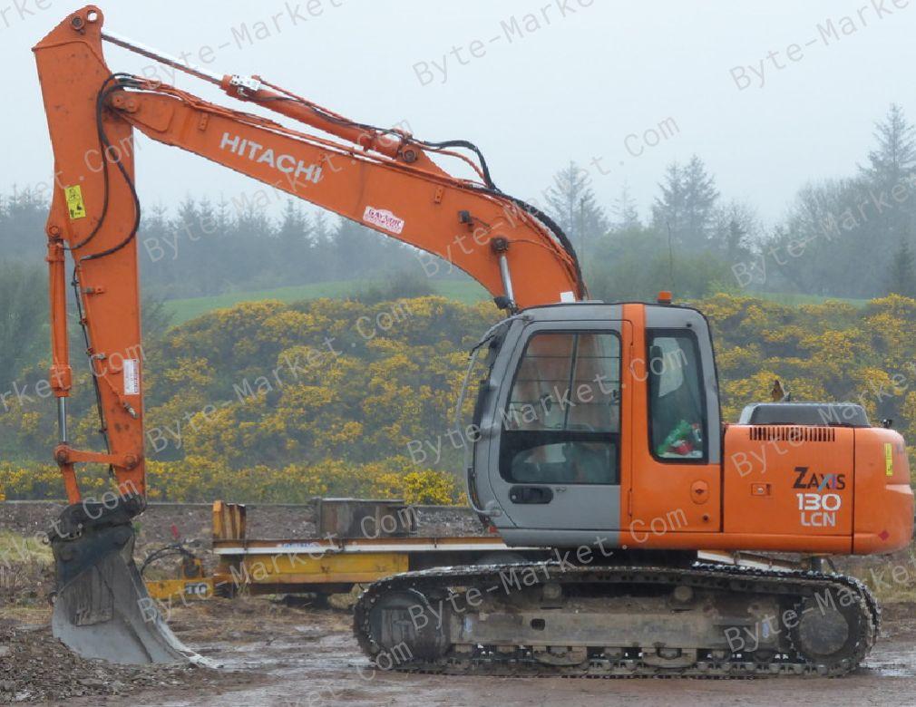 Hitachi Excavator EX120-5/EX130-5 Series Equipment Components Parts Catalog in PDF image