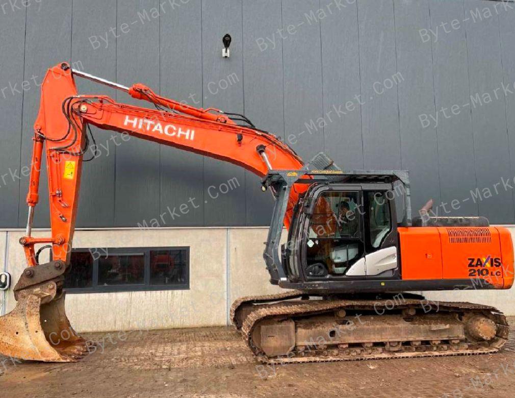 Hitachi Hybrid Excavator ZH 210LC-5B Workshop Manual in PDF image