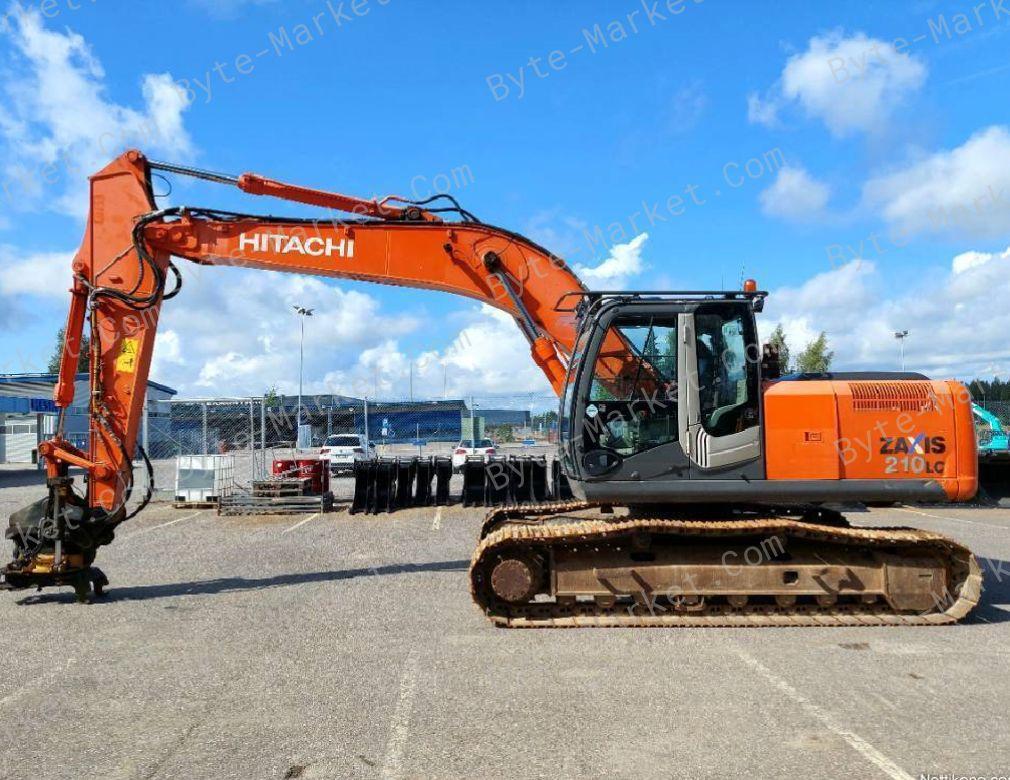 Hitachi Hybrid Excavators ZH210-6/ZH210LC-6 Operational Principle Technical Manuals in PDF image