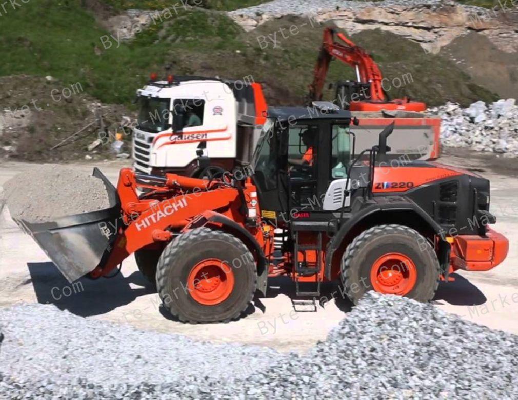 Hitachi Wheel Loader ZW220-5B Troubleshooting Technical Manuals in PDF image