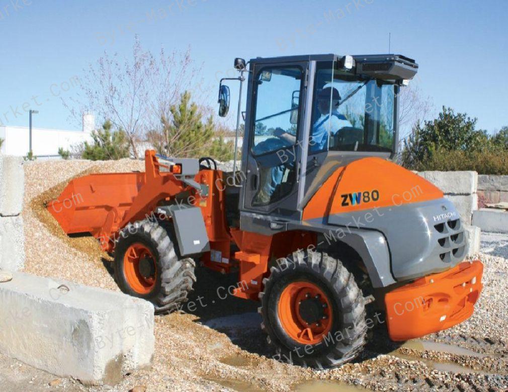 Hitachi Wheel Loader ZW80 Operational Principle Technical Manual in PDF image