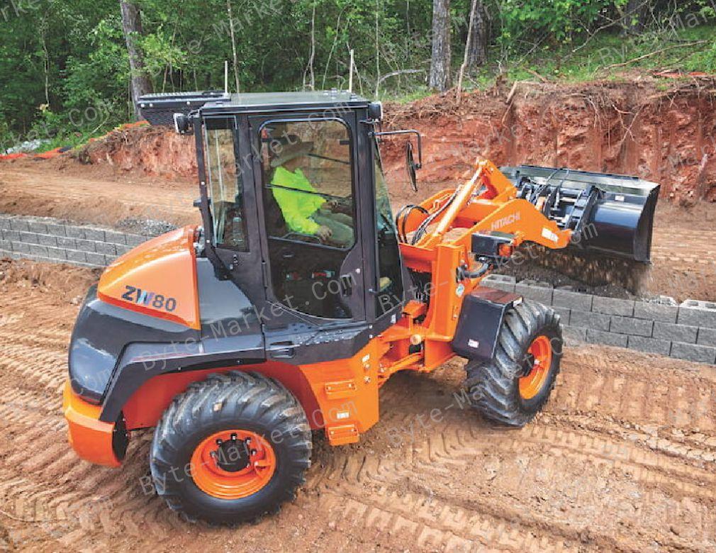 Hitachi Wheel Loader ZW80 Troubleshooting Technical Manual in PDF image