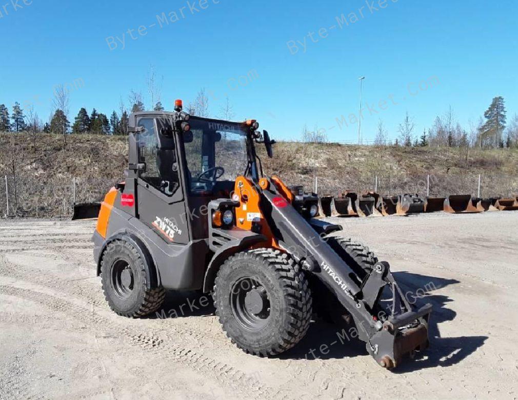 Hitachi Wheel Loaders ZW65/ZW75/ZW95 Technical Manuals in PDF image