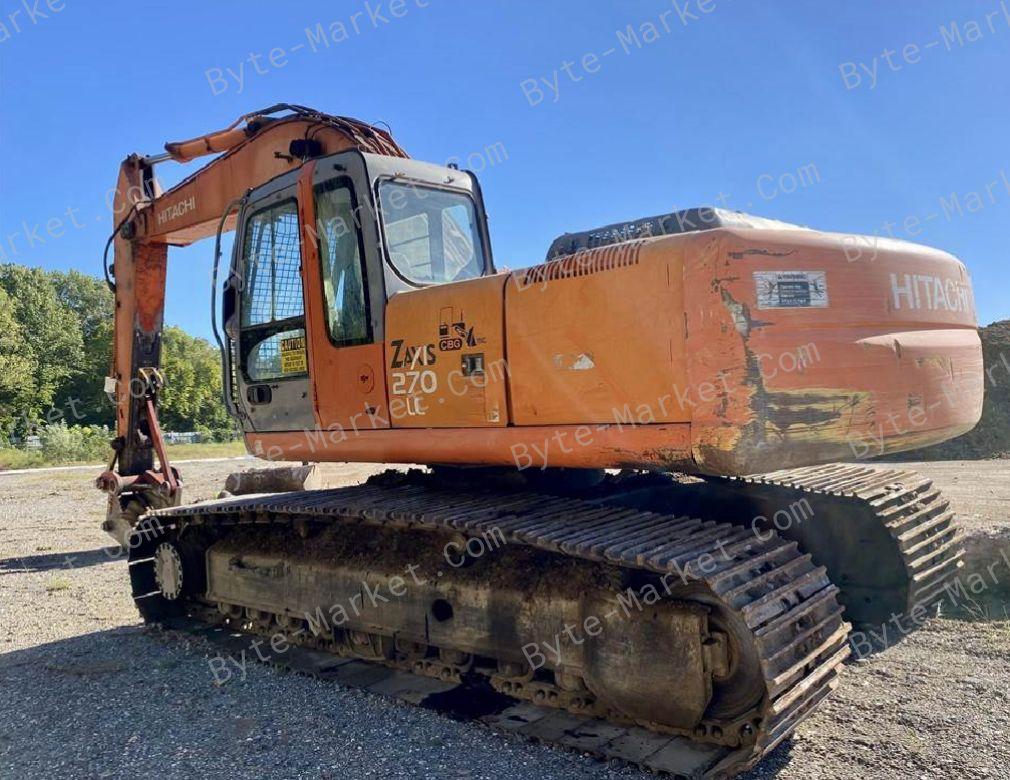 Hitachi Zaxis 200-3 class/240-3 class/270-3 class Hydraulic Excavators Set of Manuals in PDF image