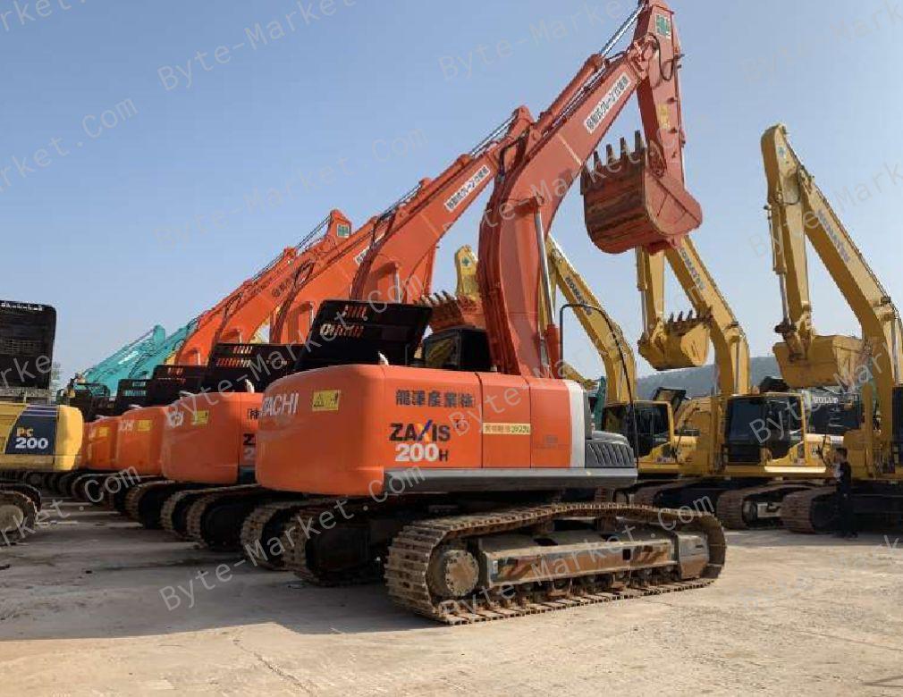 Hitachi Zaxis 200-3/225US-3/225USR-3/240-3/270-3 Class Hydraulic Excavator Technical/ Workshop Manuals in PDF image