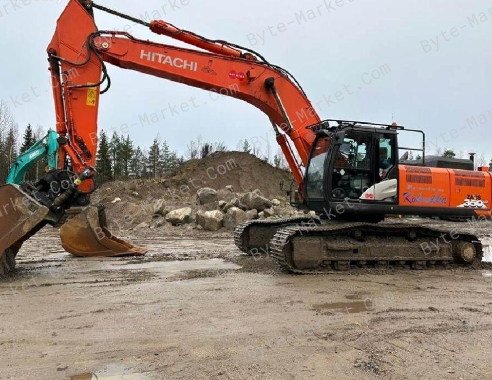 Hitachi Zaxis 330/330LC/350H/350LC/350LCH/350LCN/370MTH Excavators Technical Manual in PDF image