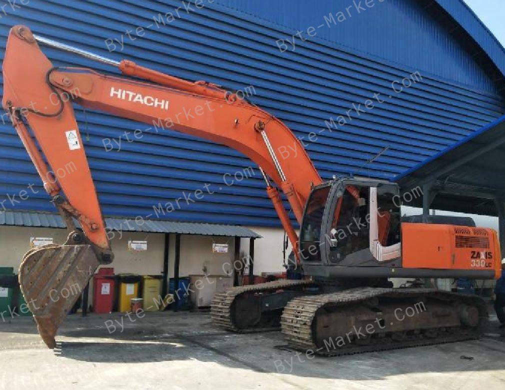 Hitachi Zaxis 330-3 class Hydraulic Excavators Set of Manuals in PDF image