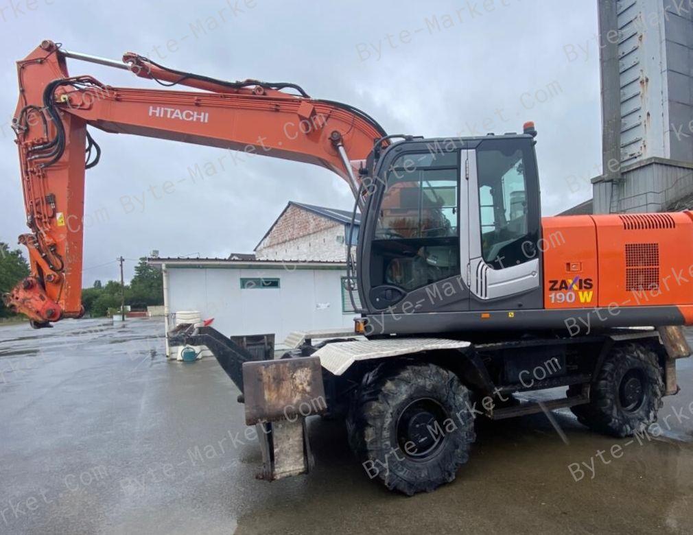 Hitachi Zaxis ZX170W-3/ZX190W-3 Wheeled Excavator Technical Manual in PDF image
