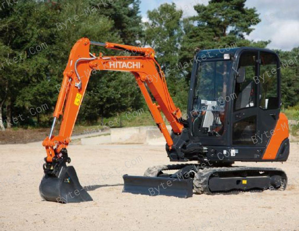Hitachi ZX 60USB-3/ZX 60USB-3F Hydraulic Excavator Workshop Manuals in PDF image