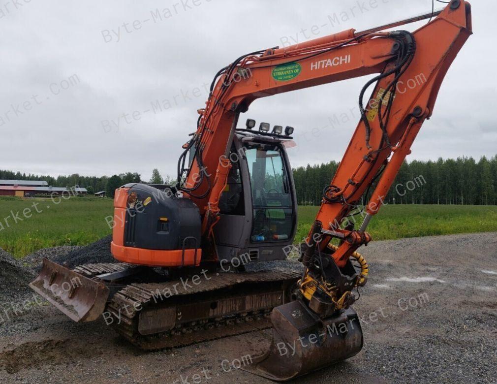 Hitachi ZX85USBLC-3 Hydraulic Excavator Workshop Manual in PDF image