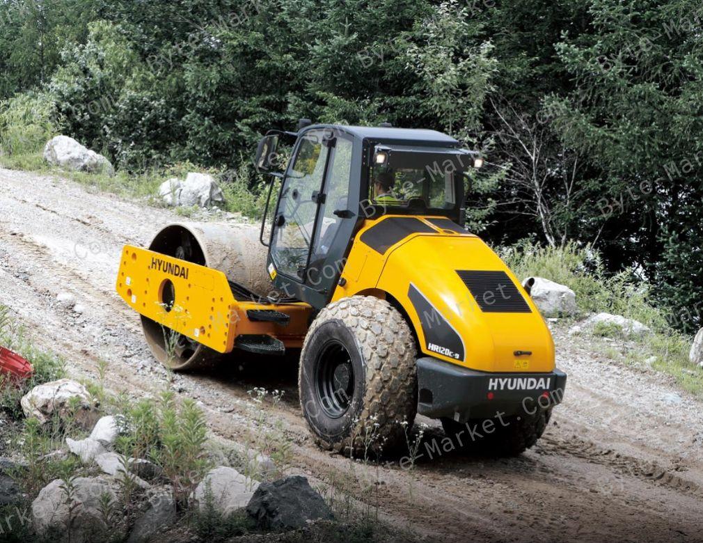 Hyundai HR25/30T-9 Ground Rollers Service Manual in PDF image