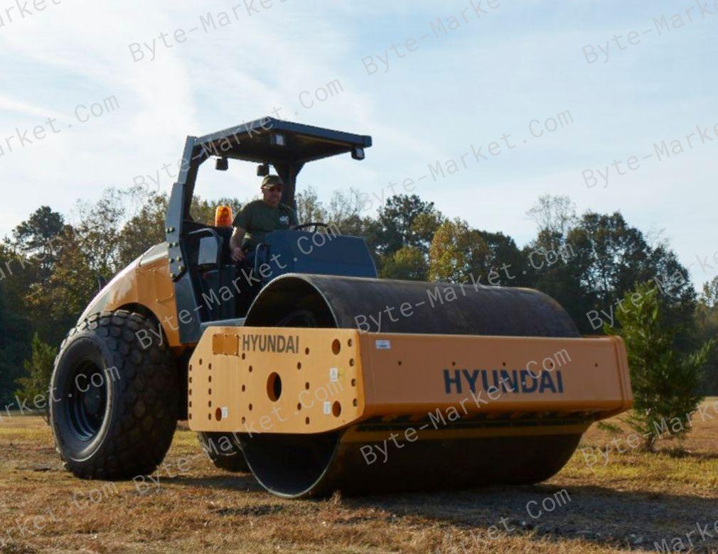 Hyundai HR70/110/120/140C-9 Ground Rollers Service Manual in PDF image