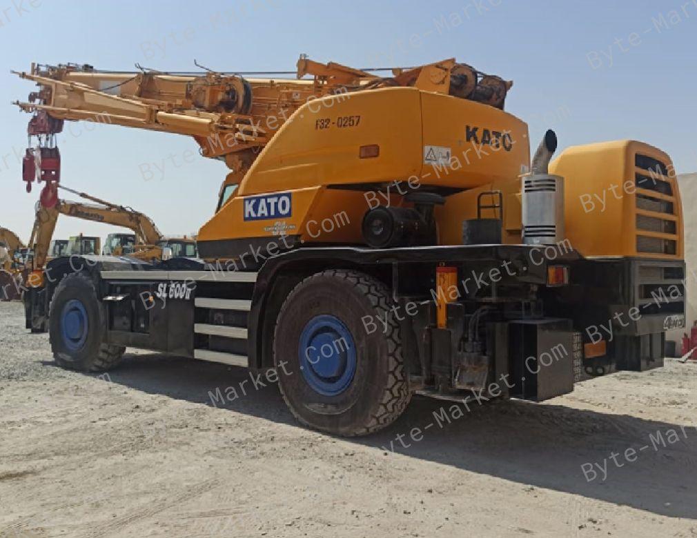 Kato SL-600 KR-50H-L Rough Terrain Crane Parts Catalogs in PDF image