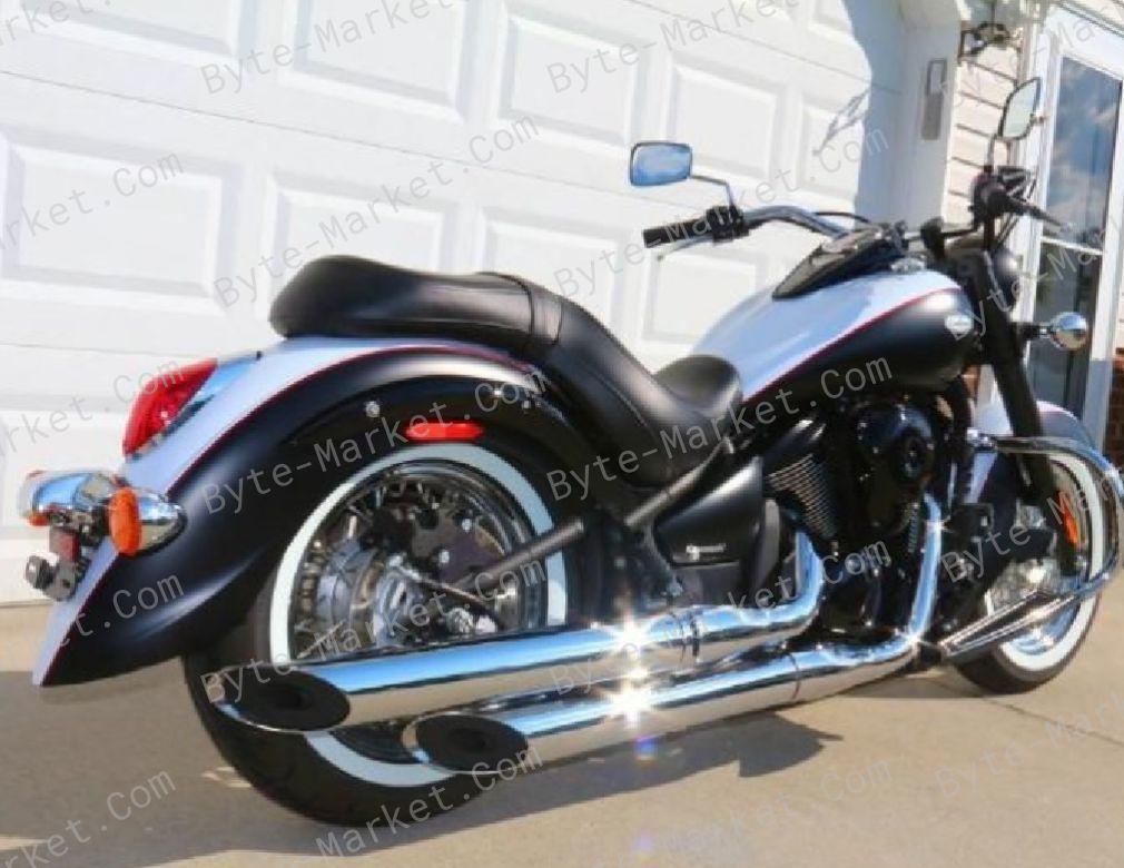 Kawasaki Vulcan 900 Classic/Vulcan 900 Classic LT/VN 900 Classic Motorcycle Service Manual in PDF image
