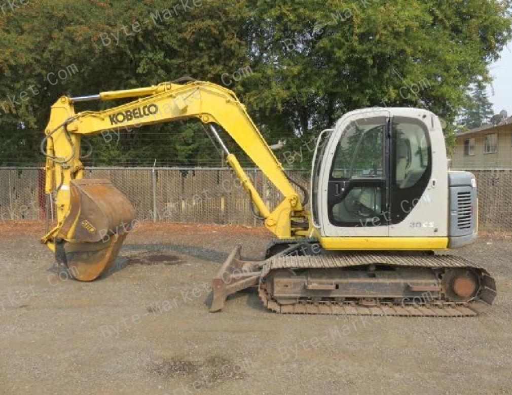 Kobelco Crawler Excavator 80CS Acera Shop Manual in PDF image