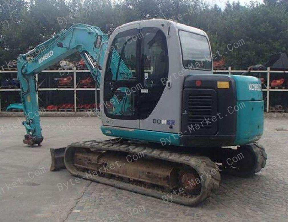 Kobelco Hydraulic Excavator SK80CS-1E Shop Manuals in PDF image