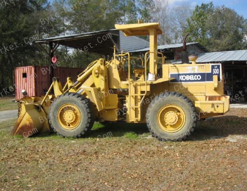 Kobelco LK500 Wheel Loader Service Manual in PDF image