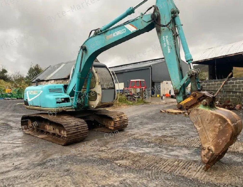Kobelco SK100 III Hydraulic Excavator Service Manual in PDF image