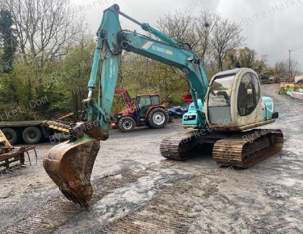 Kobelco SK100/SK120LC/SK120 Hydraulic Excavator Shop Manuals in PDF image