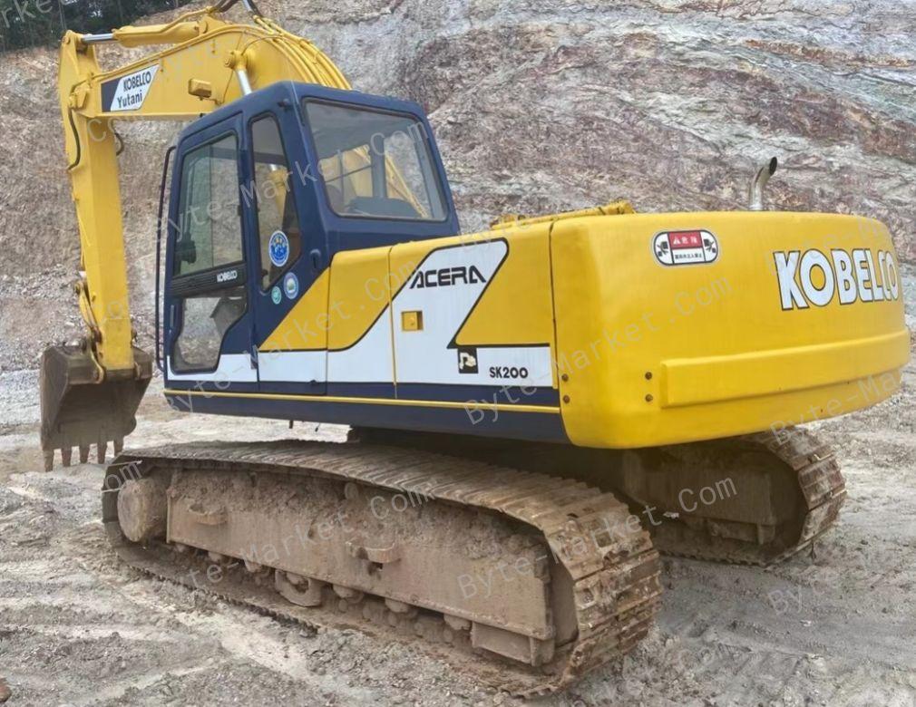 Kobelco SK200 V/SK200LC V Hydraulic Excavator Shop Manual in PDF image