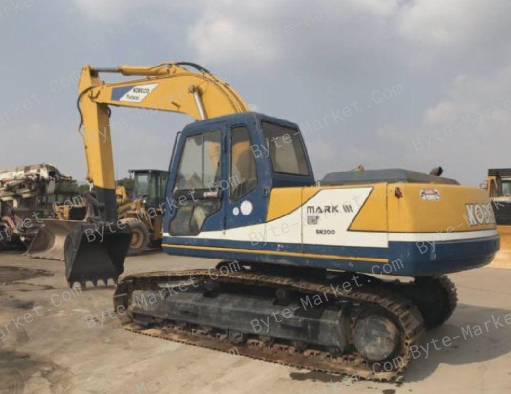 Kobelco SK200-3/ SK200LC-3 Hydraulic Excavator Shop Manual in PDF image