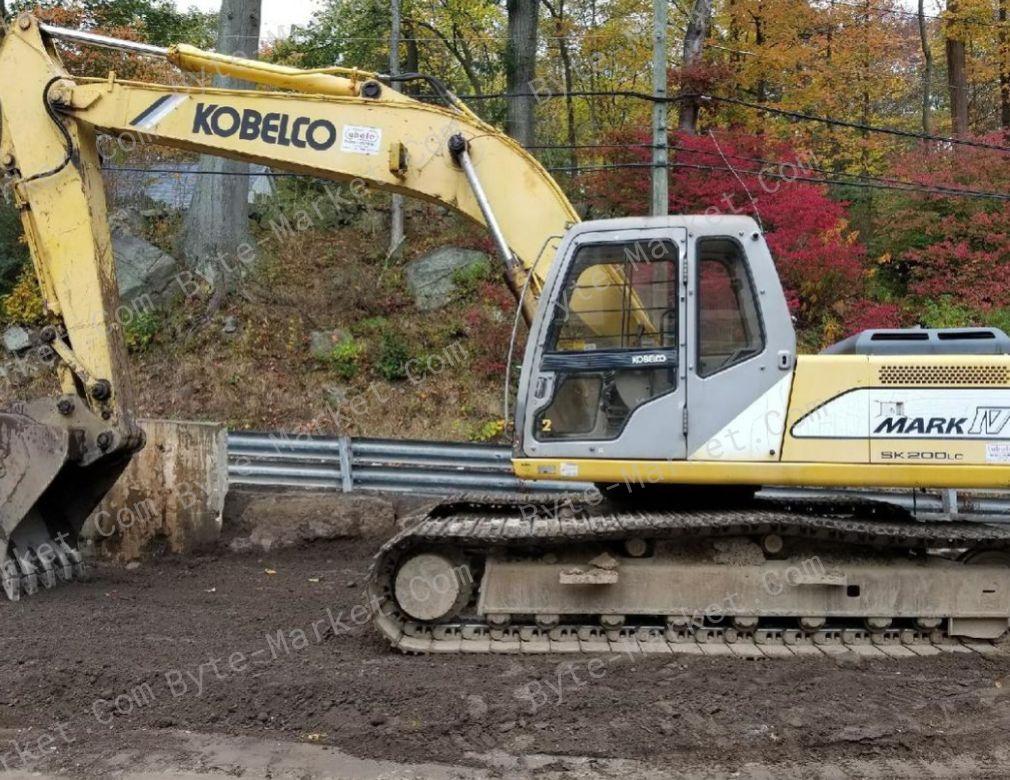 Kobelco SK200SR/ SK200SRLC Hydraulic Excavator Shop Manuals in PDF image