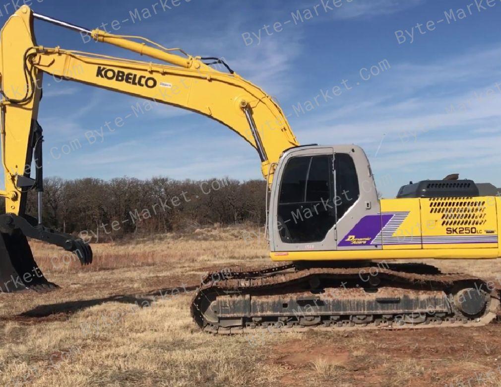 Kobelco SK210LC/ SK250LC Hydraulic Excavator Service Manual in PDF image