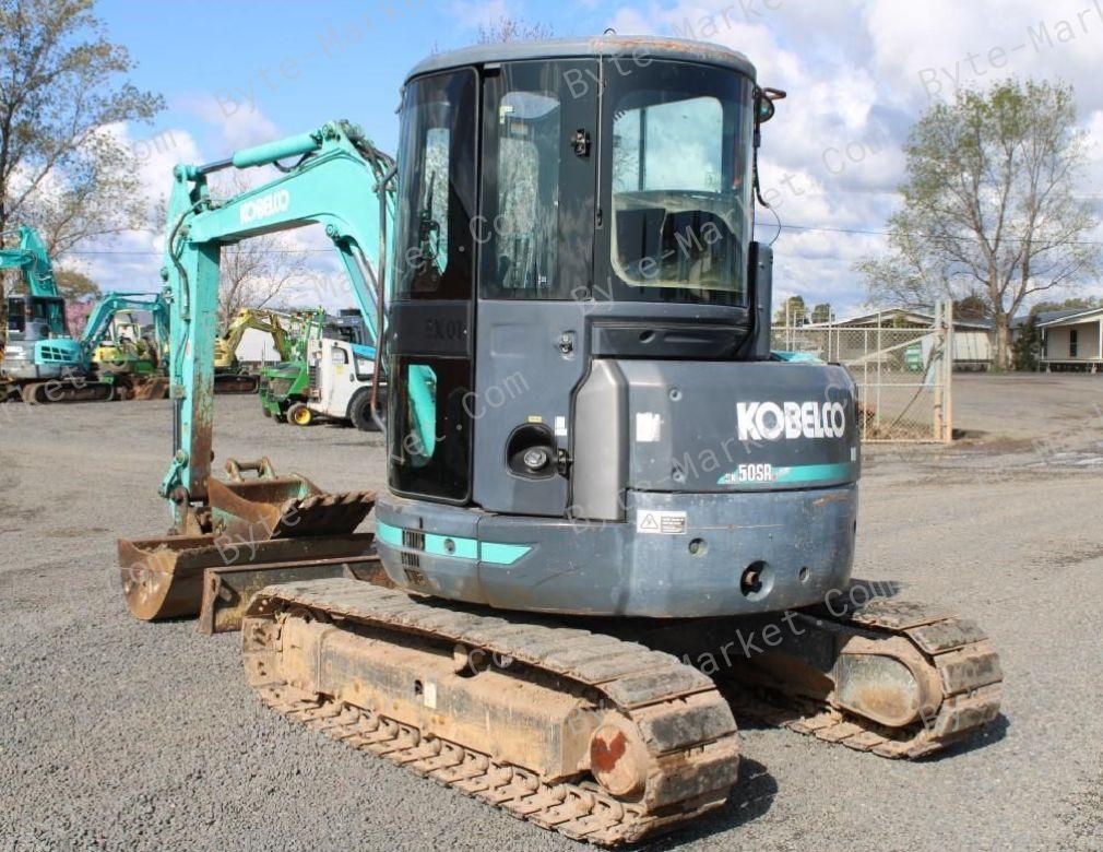 Kobelco SK50SR-3 Hydraulic Excavator Service Manual in PDF image