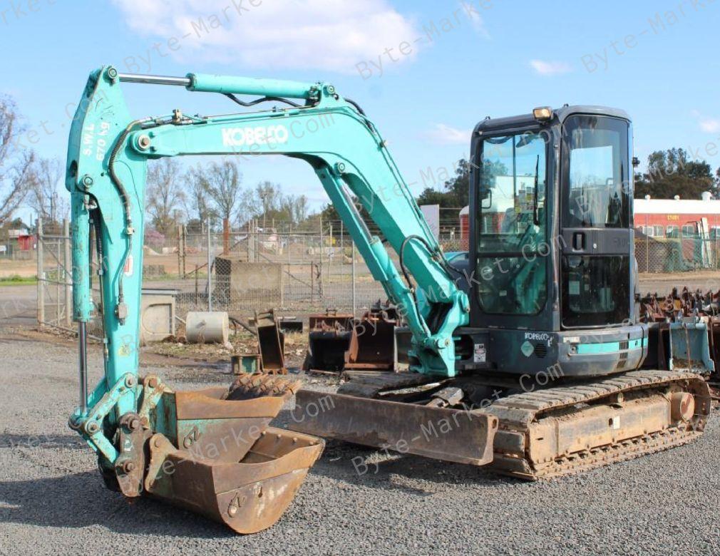 Kobelco SK50SR-5 Hydraulic Excavator Shop Manuals in PDF image
